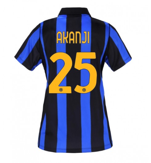 Inter Milan Manuel Akanji #25 Hjemmedrakt Dame 2026-27 Korte ermer Inter Milan Manuel Akanji #25 Hjemmedrakt Dame 2026-27 Korte ermer